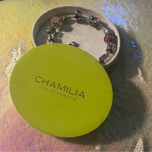 Chamilia Silver Charm Bracelet